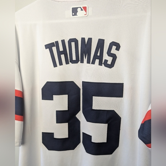Nike CHICAGO White SOX Jersey #35 Frank Thomas Baseball Size XXL - Picture 6 of 9